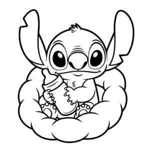 Kolorowanka Dziecięcy Stitch