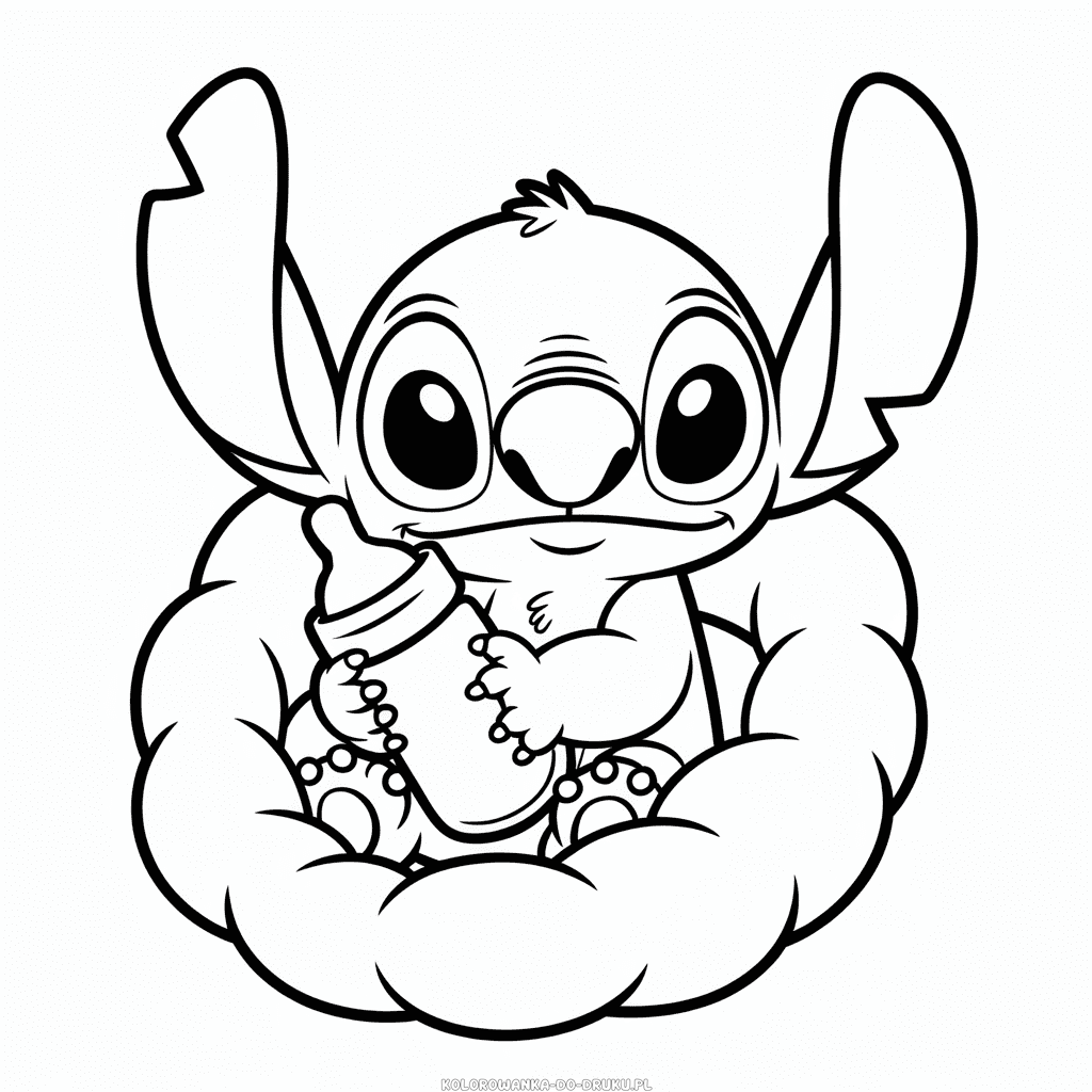 Kolorowanka Dziecięcy Stitch