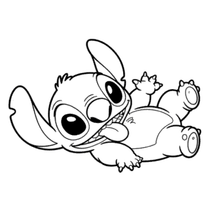 Kolorowanka Uroczy Stitch