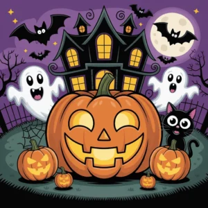 Kolorowanki Halloween